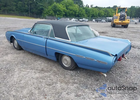 1962 Ford Thunderbird из США, поврежденный, VIN 2Y87Z156659